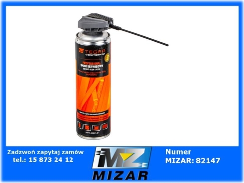 Smar serwisowy do okuć okien drzwi z aplikatorem EVO 500ml TEGER PROFESSIONAL-76930