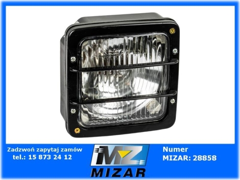 Lampa przednia MTZ 8703152000 kwadrat R2-77947