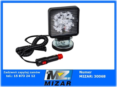 Lampa LED ze stopką magnetyczną i kablem 12V 24V-78169