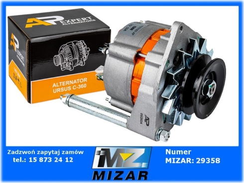 Alternator C-360 14V 50A odpowiednik 50457970 143701007-78109