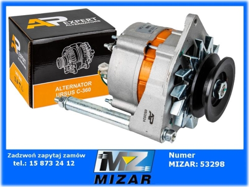 Alternator C-360 14V 72A AP Expert WZMOCNIONY odpowiednik 9515281 143701037-78107