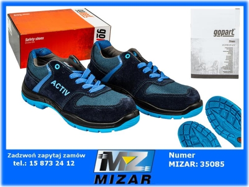 Buty robocze ochronne BHP Activ S1 roz. 41 męskie podnosek Gopart-78531