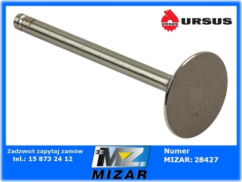 Zawór ssący MF3 31431681U Oryginał Ursus-78544