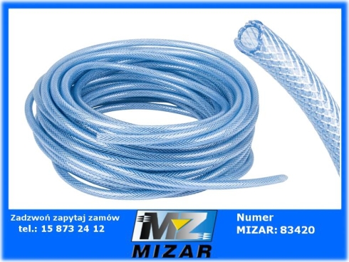 Wąż techniczny 8mm 2,5mm 19bar na metry-79395